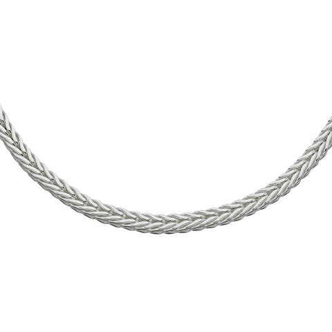 Sterling Silver Heavyweight Foxtail Chain