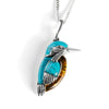 Sterling Silver Kingfisher Necklace