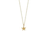 9ct Yellow Gold Starfish Pendant Necklace