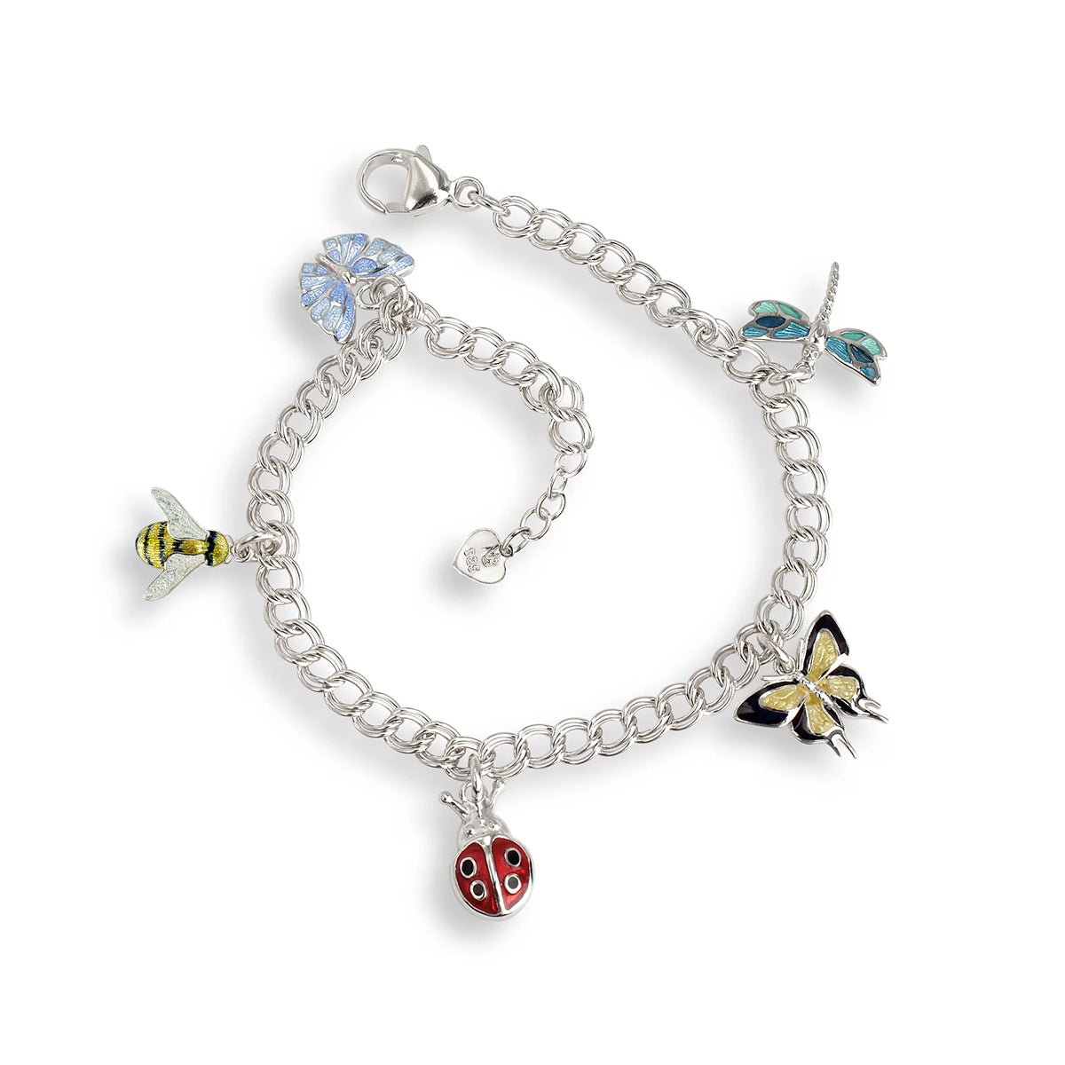 Nicole Barr Enamelled Multi Nature Bracelet
