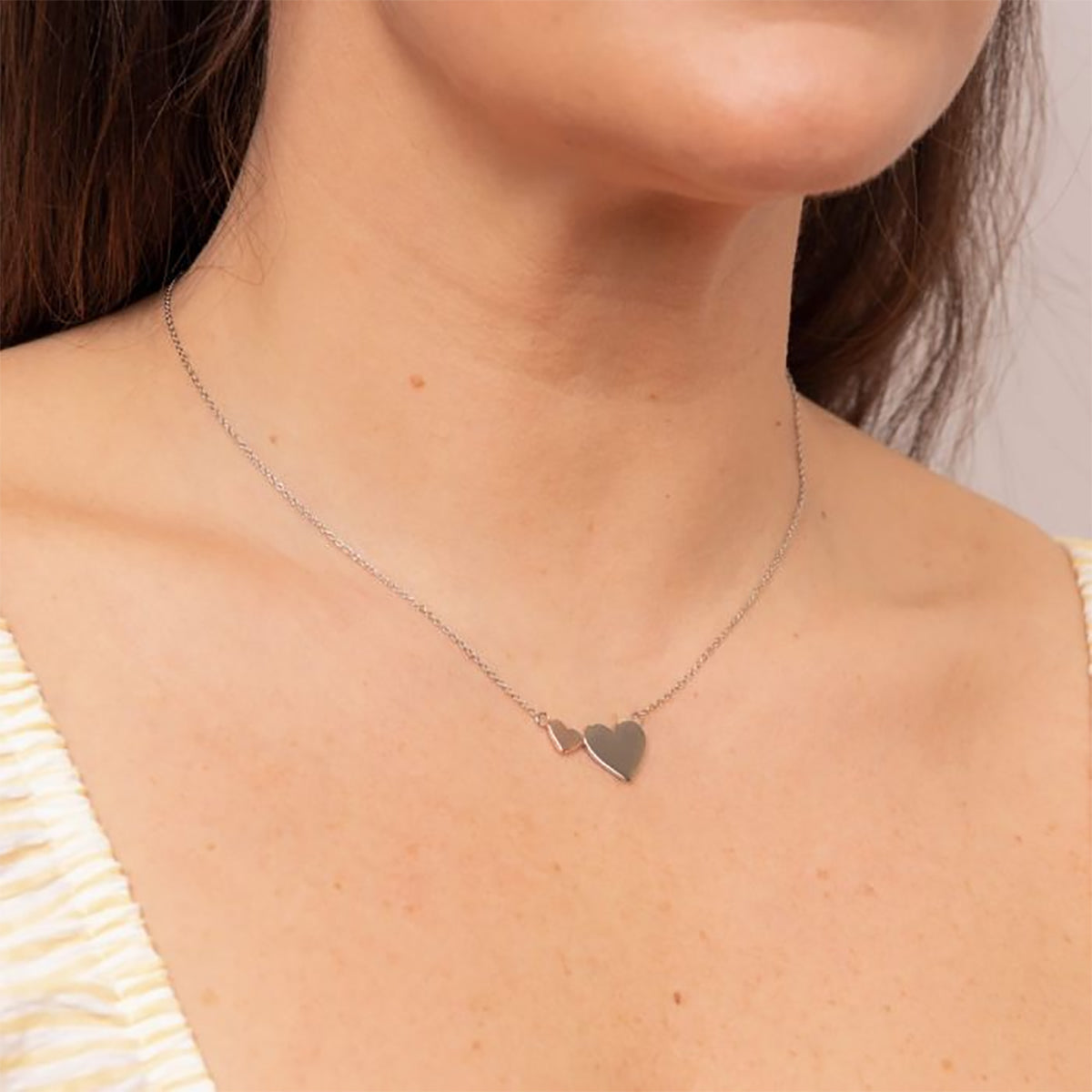 Fiorelli Double Heart Necklet