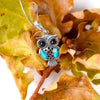 Sterling Silver Owl Necklace