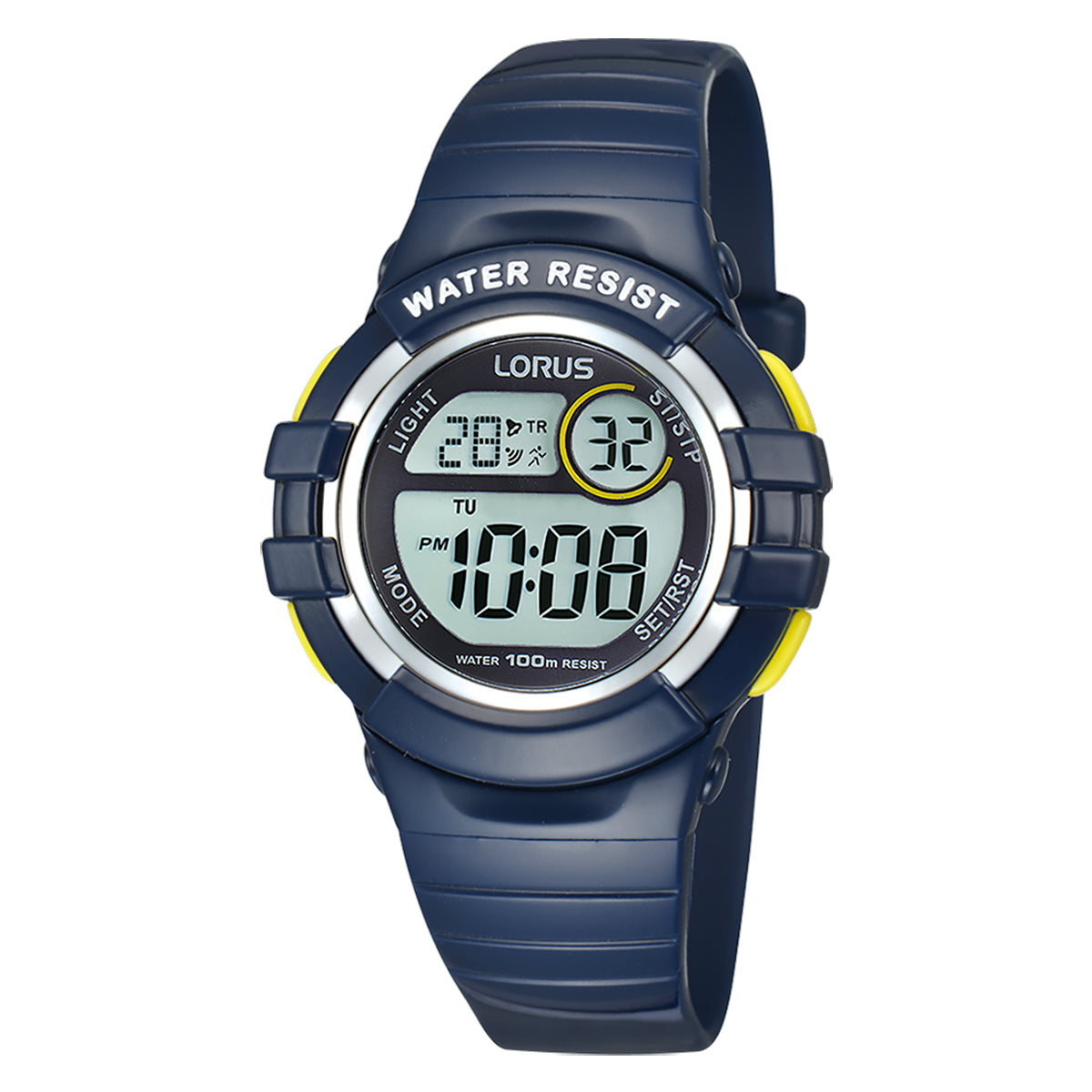 Lorus Small Blue Digital Watch R2381HX9