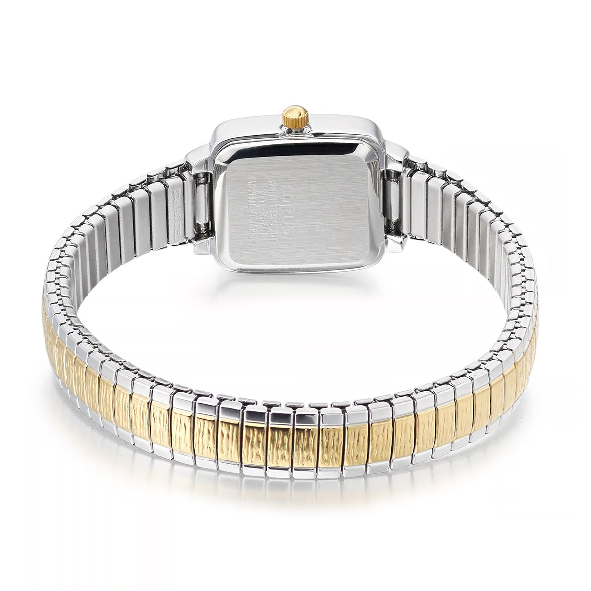 Lorus Ladies Two-Tone Expander Watch RG312AX9