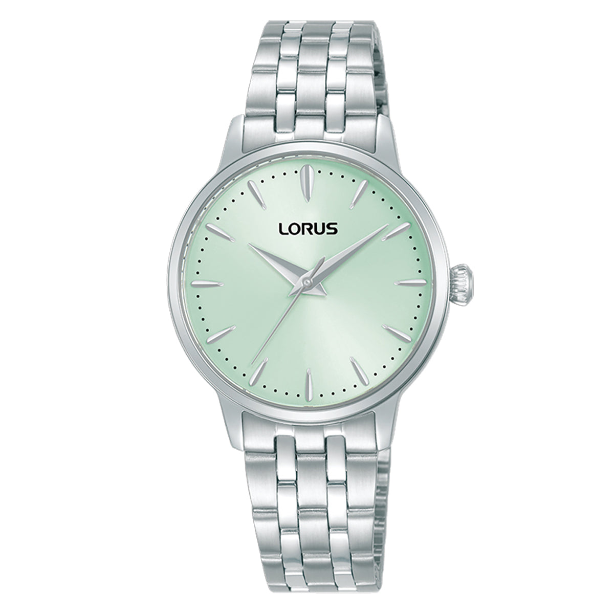 Lorus Ladies Green Dial Watch RG315XX9