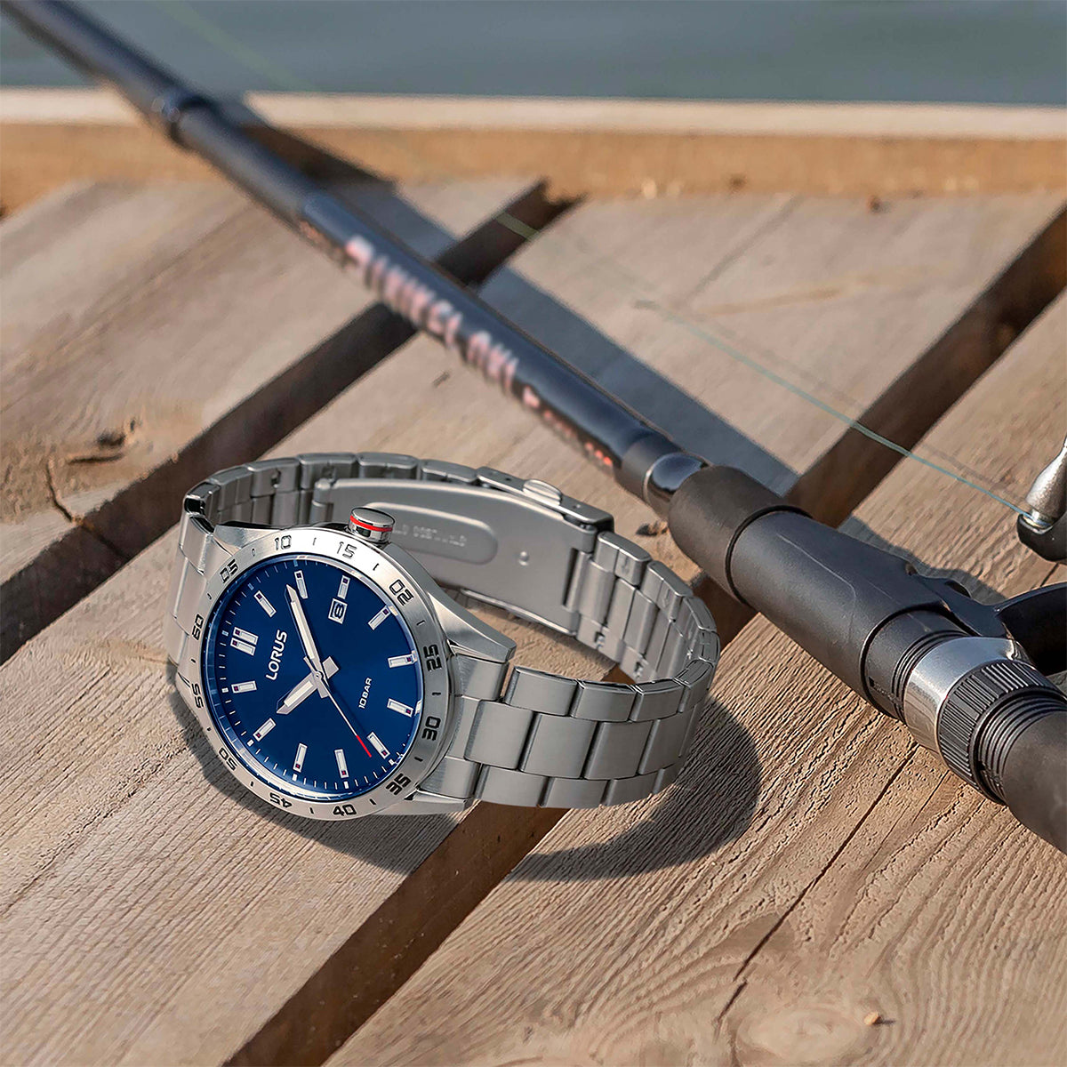 Lorus Gent Blue Dial Sports Watch RH961NX9