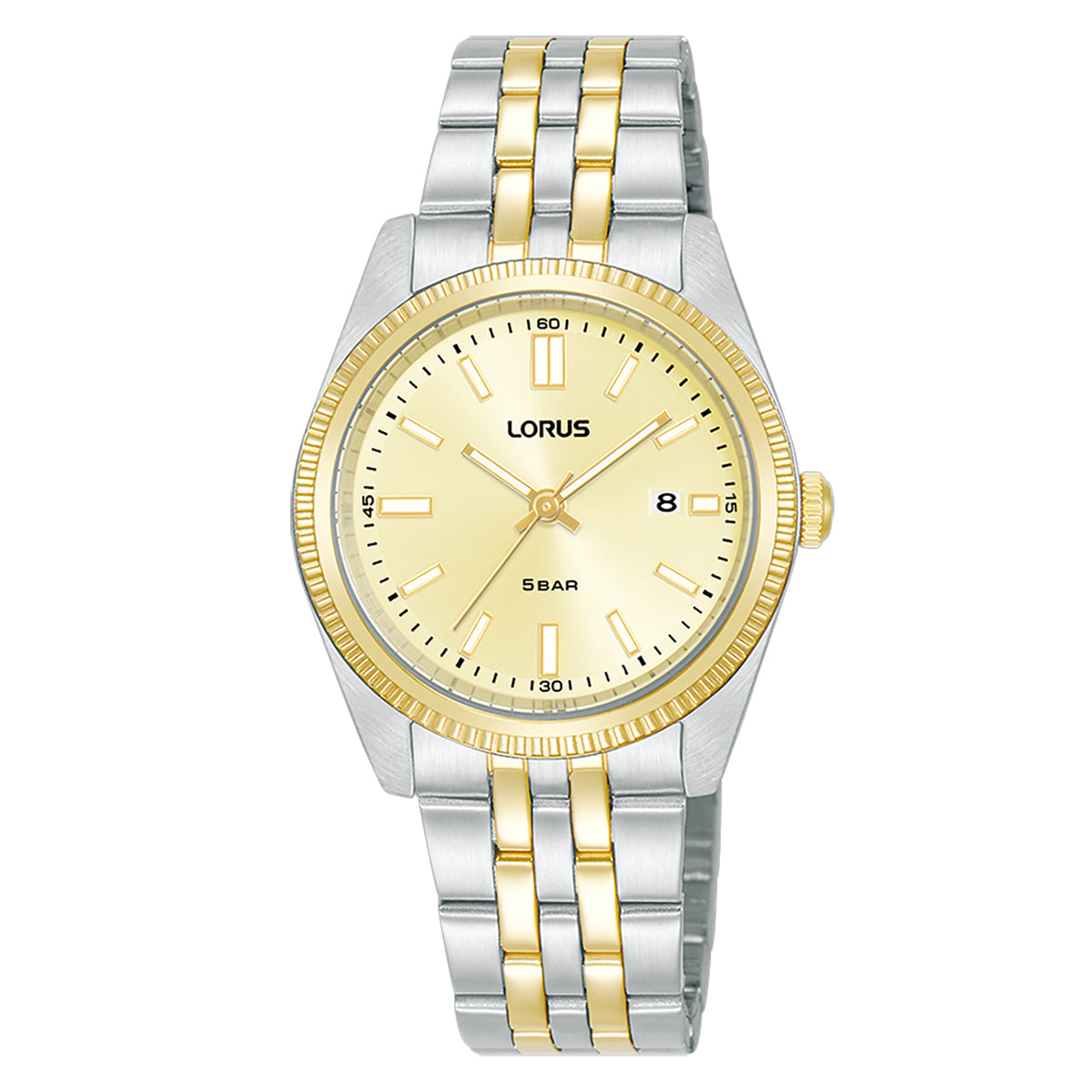 Lorus Ladies Two-Tone Watch RJ280BX9