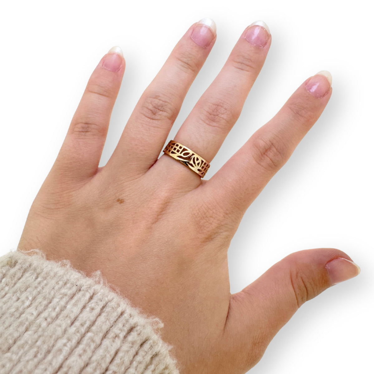 Secondhand 9ct Yellow Gold Rennie MacIntosh Ring