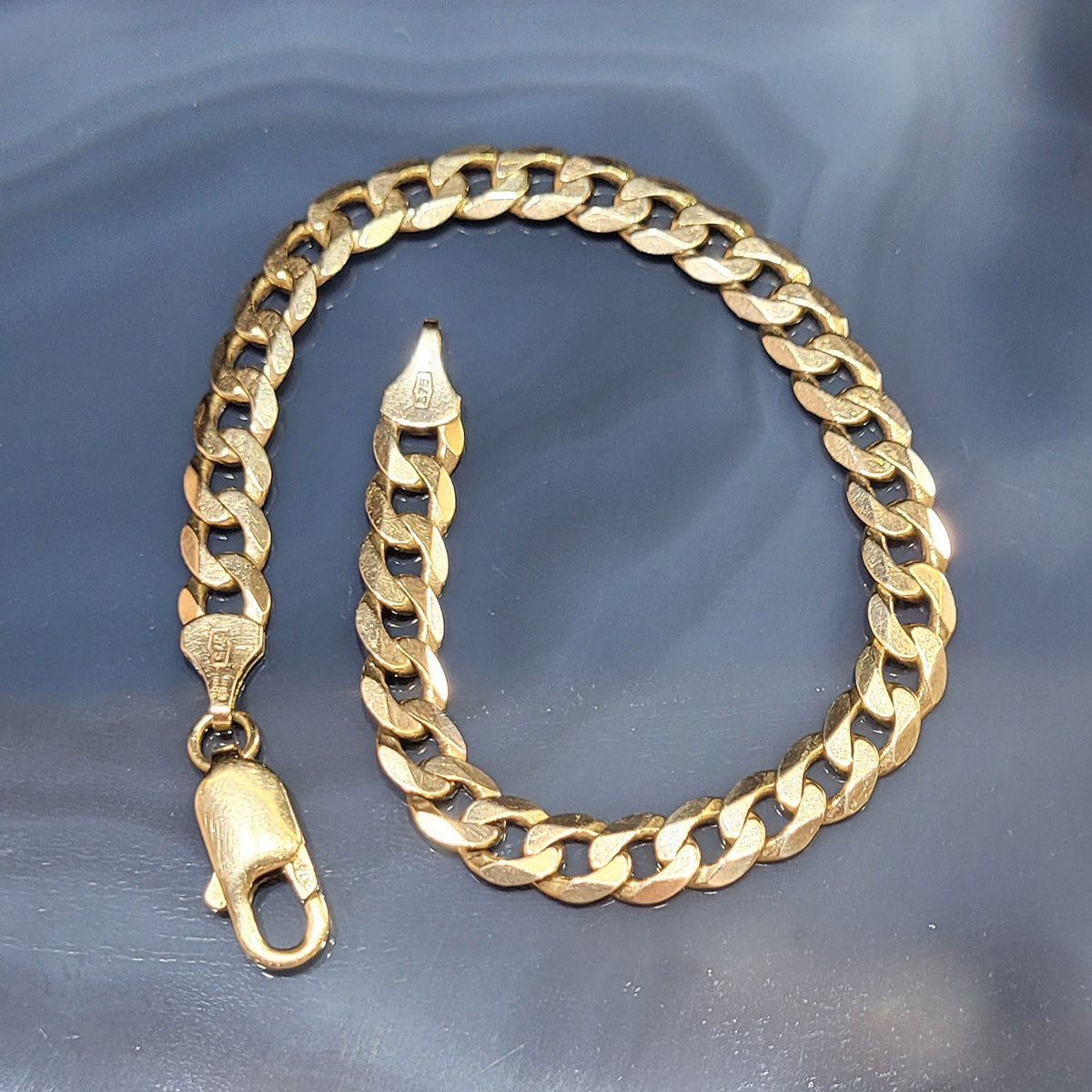 Secondhand 9ct Gold Curb Link Bracelet
