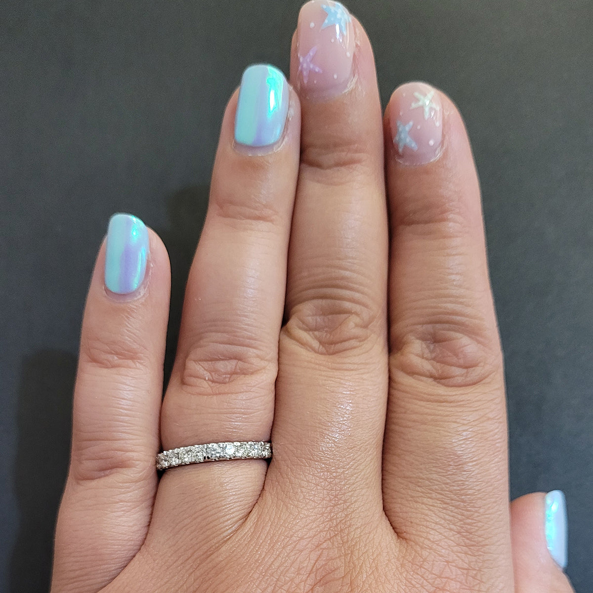 18ct White Gold Diamond Eternity Ring 0.50ct