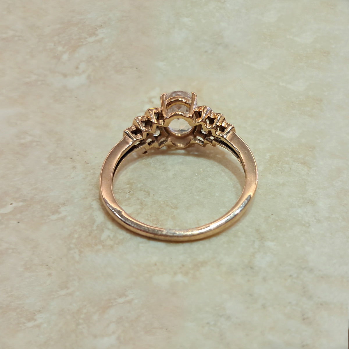 Secondhand 9ct Yellow Gold Phenakite Ring