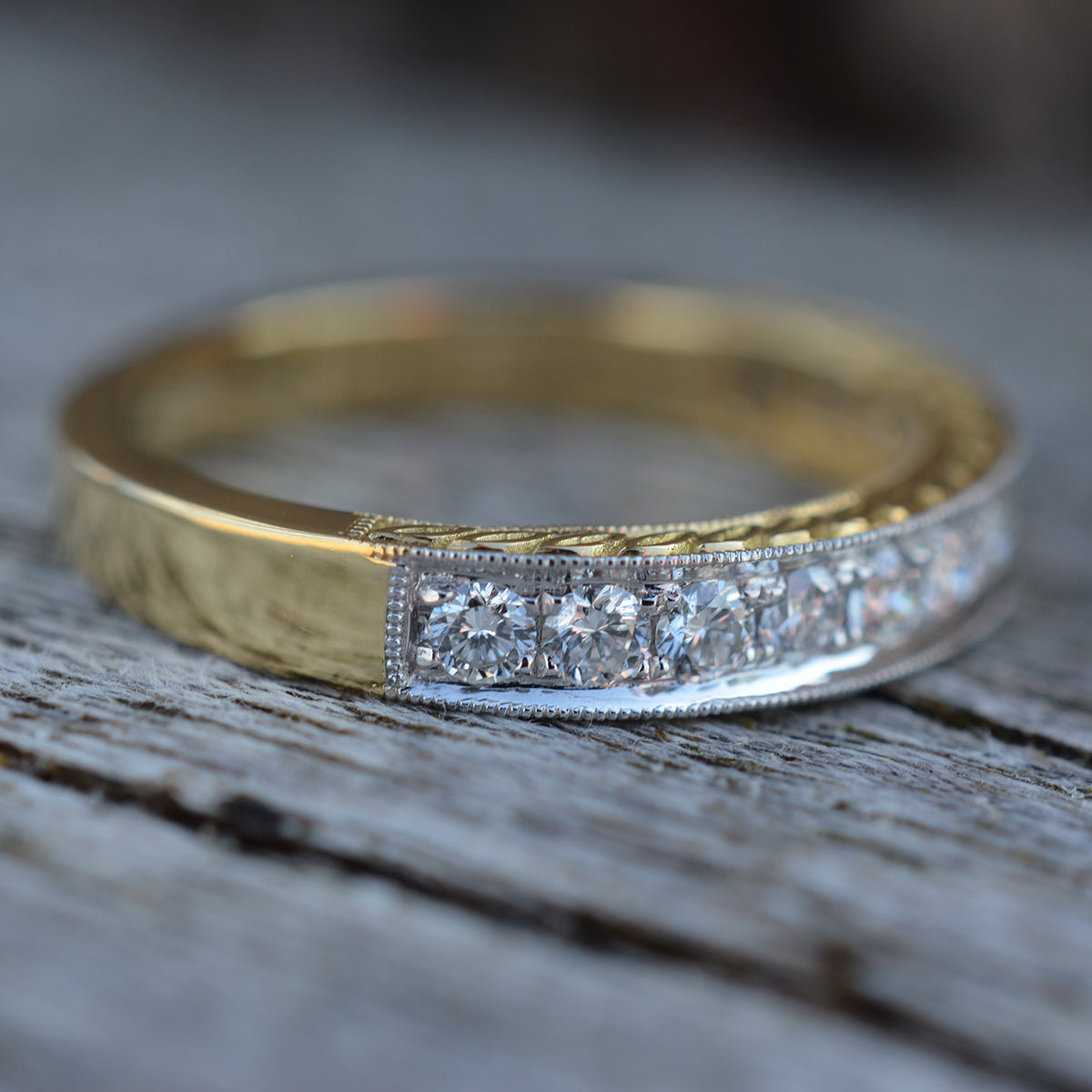 18ct Yellow Gold Diamond Eternity Ring